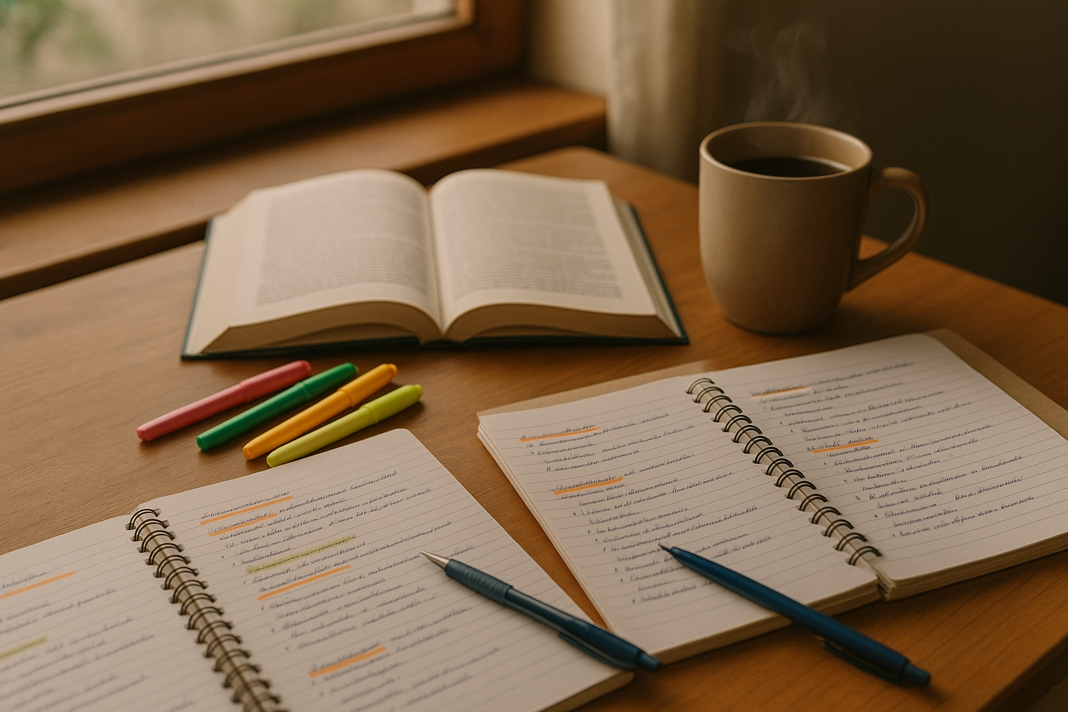 studying